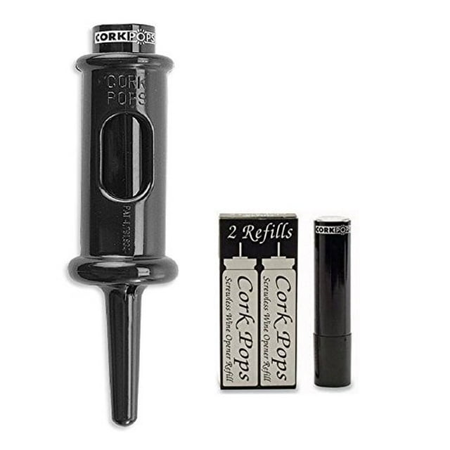 Abridor de botellas de vino Cork Pops Original, fácil de quitar