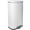 White, variant on Arlopu 8 Gallon Stainless Steel Trash Can with Lid, Rectangular Kitchen Garbage Can with Step Pedal & Inner Bucket for Bathroom, Living Room