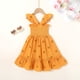 thumbnail image 2 of Vestido YOUNGER TREE para niños pequeños bordado con flores, estilo bohemio 2-3T, 2 of 6