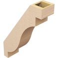 thumbnail image 5 of Ekena Millwork 5"W x 16"D x 22"H Copenhagen Rough Cedar Woodgrain TimberThane Knee Brace, Primed, 5 of 6