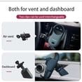 thumbnail image 5 of Wireless Car Charger Mount, Cute Car Phone Holder, Automatic Clamping Air Vent Dashboard Smart Phone Holder for iPhone 15/14/13/12/11//XS/XR/8, Samsung S23/22/21/20/Note 20, etc (Black), 5 of 11