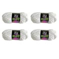 thumbnail image 1 of 4 piezas de hilo que brilla en la oscuridad, hilo de crochet, hilo luminoso para manualidades y costura. Blanco, 1 of 9