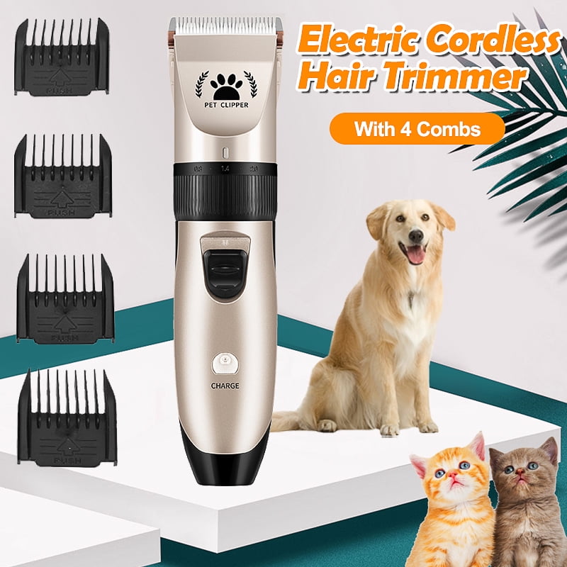 Professional 5-Speed Rechargeable Electric Pet Hair Clipper for Cat Dog Hair Trimmer Shaver Razor Grooming Cordless Quiet Clipper | Walmart Canada Professional 5-Speed Rechargeable Electric Pet Hair Clipper for Cat Dog Hair Trimmer Shaver Razor Grooming Cordless Quiet Clipper | Walmart Canada
