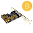 thumbnail image 3 of Tarjeta De Expansión Pci-E 1 A 4 Ranuras Pci-E Adaptador Convertidor Usb 3.0 Tarjetas Elevadoras Pcie Moyic EL015892-00, 3 of 5