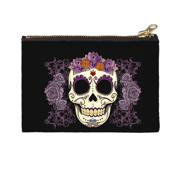 Monedero Diseño Calavera Floreada Tigsa 4710201497702