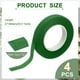thumbnail image 2 of 4 Pcs Cinta Floral Verde Suave 1/2" x 29.5 Yardas Cinta Adhesiva para Envolver Tallos de Ramos de Flores Artificiales Artesanías Florales Boda, 2 of 7