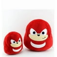 thumbnail image 2 of Round Sonic Plush Toys, Knuckles, Tails, Shadow Plush Toy Unbreakable Doll Throw Pillow (9.05'' Sonic The Knuckles), 2 of 4