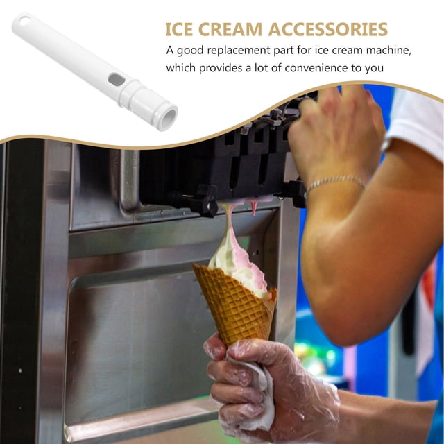 Mobutofu Ice Cream Maker Machine Accessories Cylinder Plastic Tube Replacement Stick 1Pack
