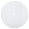 thumbnail image 1 of Turntable Platter Mat Pad Anti-static Record Players Mat Anti-vibration Wool Mat(White), 1 of 8