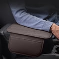 thumbnail image 1 of Up to 40% off Gifts Oefntac Armrest Box Car Armrest Box with High Padding in The Middle Car Center Armrest Box Protective Cover Elbow Support Pad Storage Bag, 1 of 6