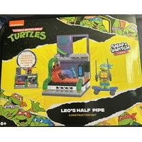 Teenage Mutant Ninja Turtles Snap & Switch Leo's Half Pipe Construction Set