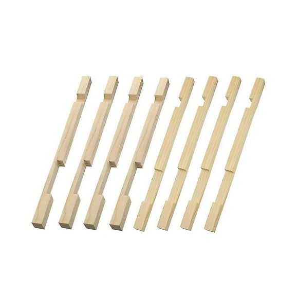 8 Pack Beehive Entrance Reducer For Bee Hives - Wood Bee Hives Entrance Protector Bee Hives Entranc