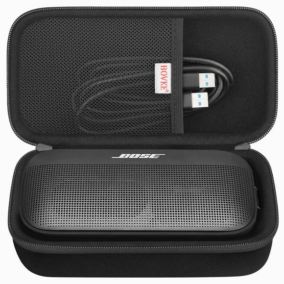 Funda de altavoz de viaje BOVKE para Bose SoundLink Flex Black