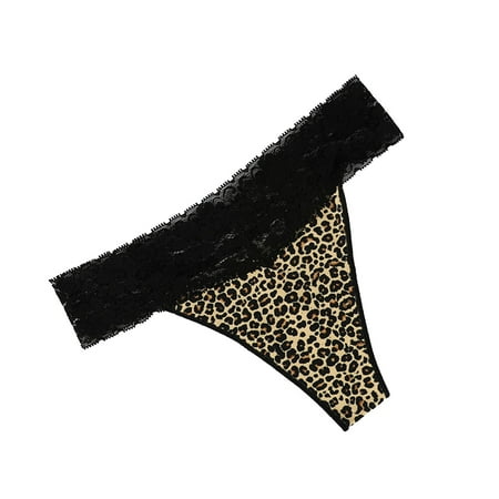 

Underwear For Women Low Waist Breathable Lifting Pattern Lace G String Pants Women s Panties