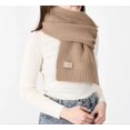 thumbnail image 2 of MIUMIU Cashmere-blend wool logo scarf, 2 of 3