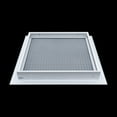 thumbnail image 5 of Fits 20x20 Duct Opening | Aluminum Eggcrate Return Air Filter Grille | Low Noise & High Air Flow, Rust Proof Vent Cover Grill for Sidewall & Ceiling | White | Outer Dimensions: 22 1/4"W X 22 1/4"H, 5 of 9