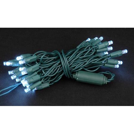 Novelty Lights 35 Light LED Christmas Mini Light Set, Outdoor Curtain Wreath Craft Bottle String ...