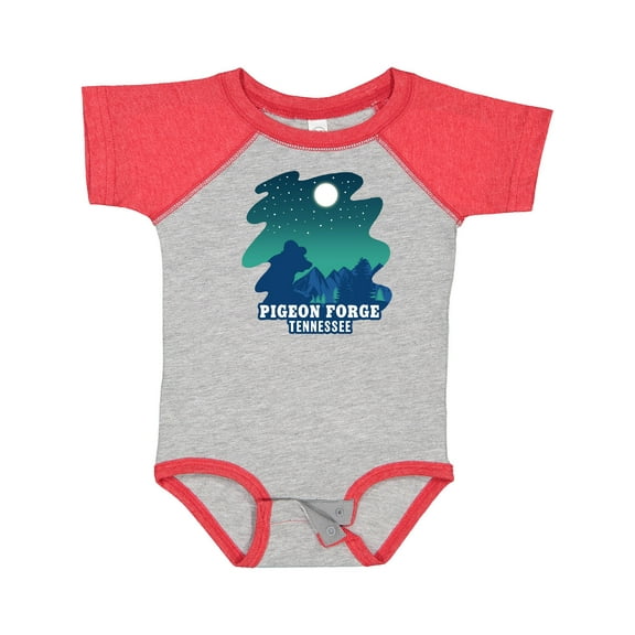 Inktastic Smoky Mountains Pigeon Forge Tennessee with Bear Boys or Girls Baby Bodysuit