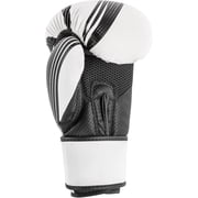 UFC Performance Rush Training Gloves - 14oz, White - Enhanced Performance, Protection and Durability in Boxing, MMA, Muay Thai, Kickboxing, Heavy Bag Training - Intermediate Level
