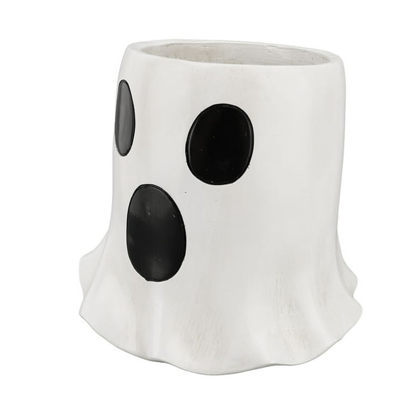 Ghost Bucket, Resin Multifunctional Ghost Flower Pots, Succulents Pot Planting Pot Cute Plant Pot Decorative White Plant Pot Small Large Planter Pot for Home Office