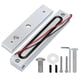 thumbnail image 4 of Cerradura de puerta magnética eléctrica DC12V 110kg, cerraduras impermeables IP68, seguridad en el hogar, 4 of 9