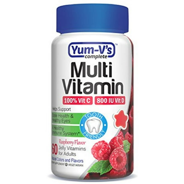 Yum V's Complete Multivitamin and Multimineral for Adults Jellies