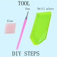 thumbnail image 2 of DIY 5D diamante pintura punto de cruz completo taladro cristal imágenes TFixol Pintura de bricolaje, 2 of 7
