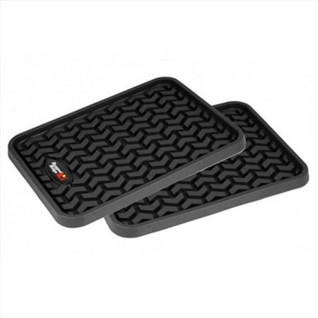 Floor Liner, Rear Pair, Black, Most Truck Applications