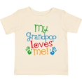 thumbnail image 3 of Inktastic My Grandpop Loves Me Boys or Girls Baby T-Shirt, 3 of 5