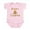 Petal Pink, variant on CafePress - Happy Camper Infant Bodysuit - Baby Light Bodysuit, Size Newborn - 24 Months
