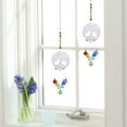 thumbnail image 4 of H&D Suncatcher Window Hanging Rainbow Maker Crystal Ball Drop Decor Tree of Life, 4 of 6