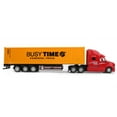 thumbnail image 2 of Container Truck Toy, Pull-Back Car Toy, Pull-Back Vehicle Toy, Delicate Work Sturdy For Collection Decoration White + Blue,Red + Yellow, 2 of 8