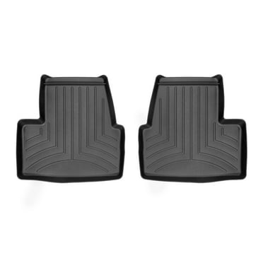 WeatherTech Custom Fit FloorLiners compatible with 2016-2019 Chevrolet Volt - 2nd Row (2-Piece Liner), Black