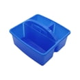 thumbnail image 1 of Plastic Grid Storage Basket - Reinforced And Durable Organizer For Home Stackable Storage Basket purple, 1 of 6
