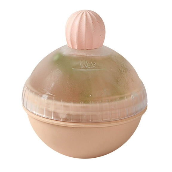 Vikakiooze Ice Mold Ice Container Big Ice Container Manufacturing Spherical Bubble Free Ice Block Ice Household Food Grade Silicone Ice Box Container, Pink