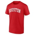thumbnail image 2 of Men's Red Houston Cougars Basic Arch T-Shirt, 2 of 3
