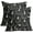 Black, variant on Lime Green Fall Pumpkin Pillow Covers 20x20 Set of 2 Autumn Themed Thanksgiving Cream Print Decorative Throw Pillows Outdoor PillowCase Farmhouse Linen Cushion Case Decor for Home Sofa Couch Bed