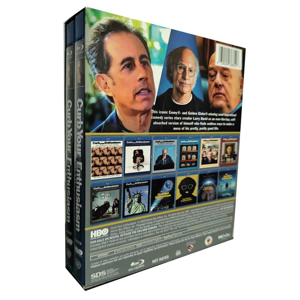 Curb Your Enthusiasm: The Complete Series Seasons 1-12 (BLU-RAY