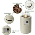 thumbnail image 4 of MOALCOFER 40000 BTU Propane Fire Pit Table,16'' Round Fire Pit, Includes Lava Rocks, Waterproof Cover, 4 of 7