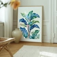thumbnail image 6 of Tropical Feelings - India Illustration Tropical Botanical Palm Tree Nature Floral Minimalist Pastel Oak Framed Wall Art Print 9 x 12 inches, 6 of 12