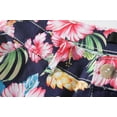 thumbnail image 4 of SSLR Mens Shorts Casual Cotton Floral Hawaiian Shorts Beach Shorts Pants, 4 of 7