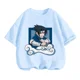 thumbnail image 5 of Camiseta de moda para niños Sasuke, ropa de Naruto para niño y niña, Yuzhi Bo Sasuke, ropa de dibujos animados para niños, camiseta gráfica informal de Sonic, 5 of 5