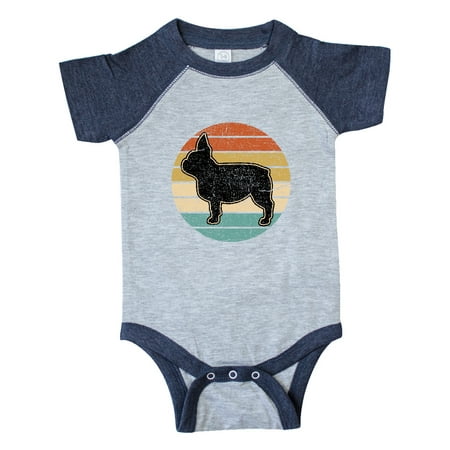 

Inktastic Frenchton Dog Retro Sunset Gift Baby Boy or Baby Girl Bodysuit