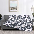 thumbnail image 2 of Zufioo Cartoon Raccoon Print Horizontal Flannel Blanket, Anti-wrinkle, Anti-shrinkage, Anti-allergic Plush Blanket, Household Items Suitable for Bedroom-80"x60", 2 of 6