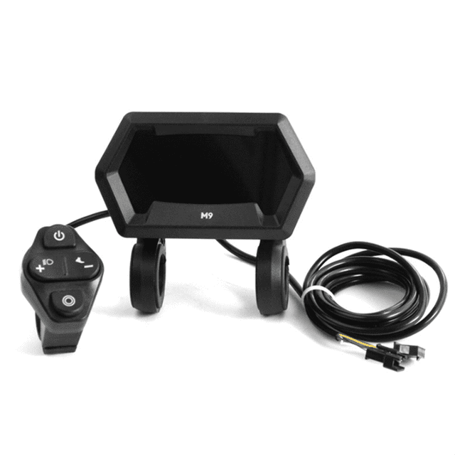 M9 Electric Bike LCD Display Meter Control Panel Stable Easy Installation Modified Kits for Electric Bicycle Parts