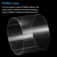 thumbnail image 4 of Acrylic Pipe Clear Rigid Round Tube 195mm ID 200mm OD 6" for Lamps and Lanterns, Water Cooling System, 4 of 6
