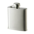 thumbnail image 1 of Aeropen International FK-525 2.5 oz Shiny Silver Rimmed Stainless Steel Flask, 1 of 1