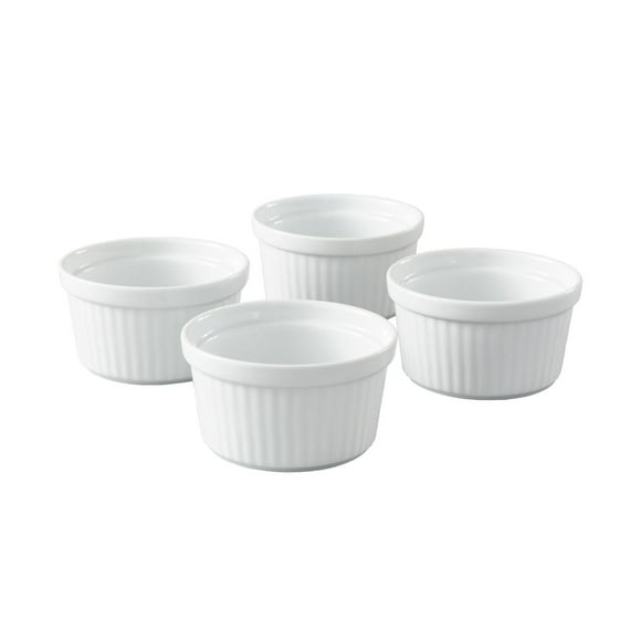 Better Homes & Gardens White Porcelain Ramekin, 1 Piece, 0.42 lb, Ramekin