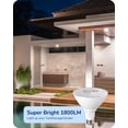 thumbnail image 2 of Bombillas LED EDISHINE PAR38, 18 W, 1800 lm, 5000 K, paquete de 4, 2 of 8