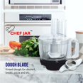 thumbnail image 2 of Preethi Chef Jar Food Processor Attachment, Stainless Steel Blades, Plastic Jar, Compatible with Mixer Grinders except Preethi Steele, 2 of 5